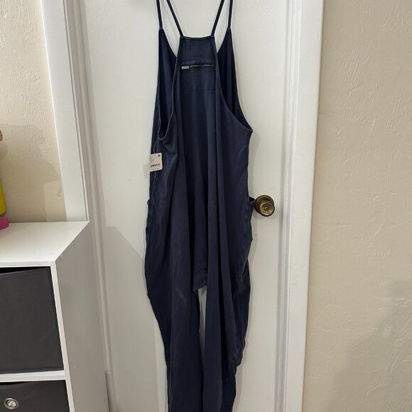 NWT Free People FP Movement Size L Blue Hot Shot Onesie - Picture 5 of 6